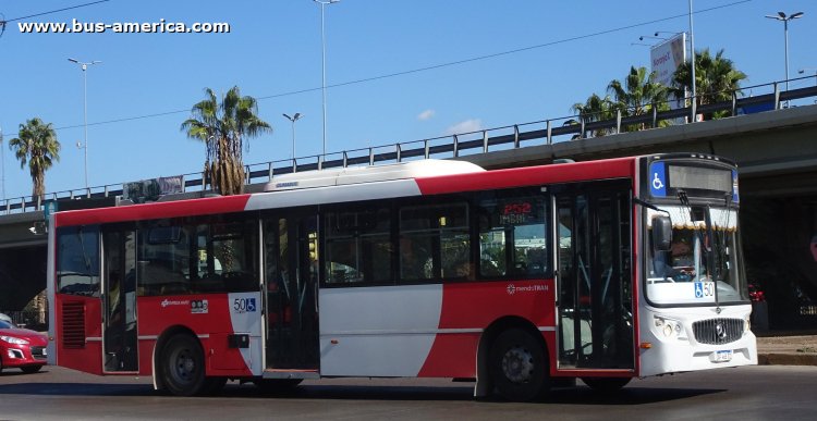 Mercedes-Benz OH 1721 L SB - La Favorita Favorito GR - Mendotran , Maipú 
AF 465 DZ

Línea 252 (Mendotran, Prov.Mendoza), interno 50

