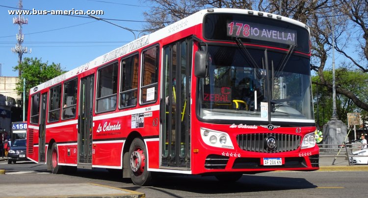 Volkswagen 18.280 OT LE - La Favorita Favorito GR - La Colorada
AF 286 KN

Línea 178 (Buenos Aires), interno 63
