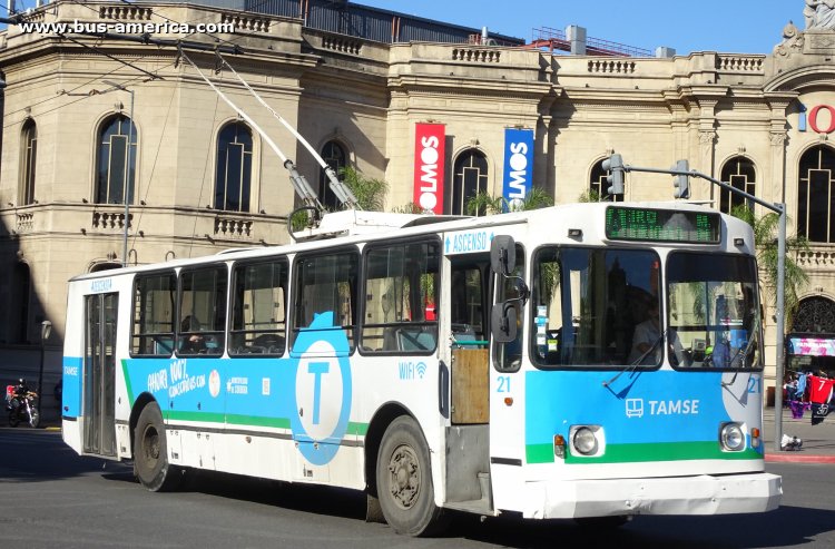 Uritzky Ziu 682 B10 (en Argentina) - TAMSE
Línea A (Córdoba), interno 21
