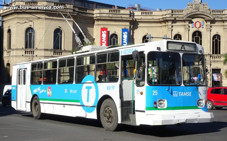 Uritzky Ziu 682 B10 (en Argentina) - TAMSE
Línea A (Córdoba), interno 25
