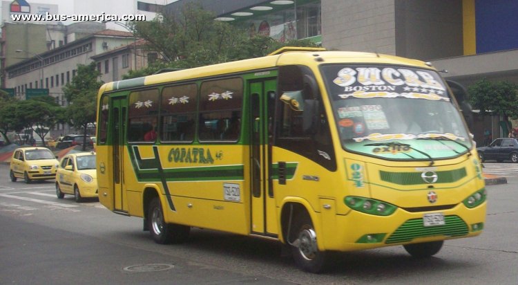 Hino - Marcopolo Senior G7 - Copatra
TSJ-520

Ruta 090 (Medellín), unidad 024
