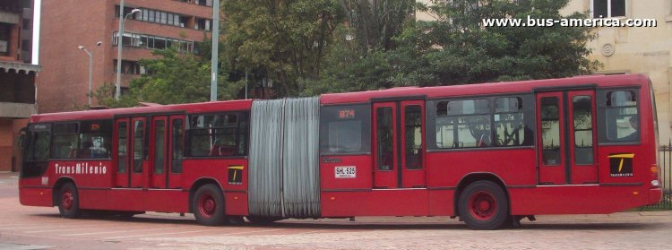Volvo B10M - Marcopolo Viale - Transmilenio , Expres del Futuro
SHL-525
[url=https://bus-america.com/galeria/displayimage.php?pid=53002]https://bus-america.com/galeria/displayimage.php?pid=53002[/url]

Ruta B74 (Bogotá), unidad M009
