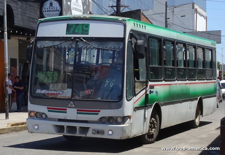 Agrale MA 15.0 - Nuovobus - ETELSA
MWD 502

Línea 749 (Pdo.J.C.Paz), interno 76
