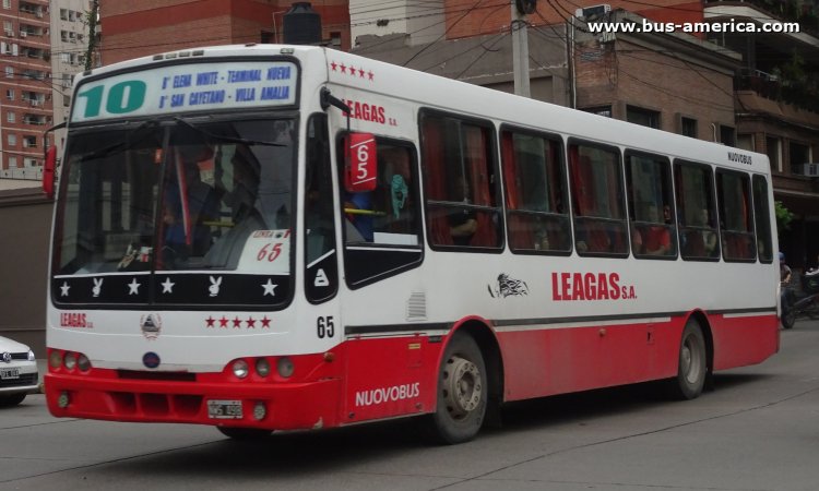 Agrale MA 15.0 - Nuovobus - Leagas
NWS 498

Línea 10 (S.M.Tucumán), interno 65
