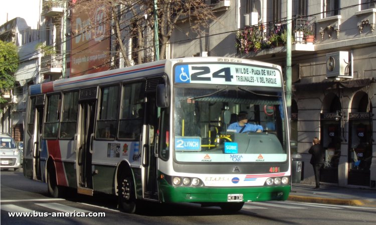 Agrale MT 15.0 LE - Nuovobus - ETAPSA
MCB 134

Línea 24 (Buenos Aires), interno 4951
