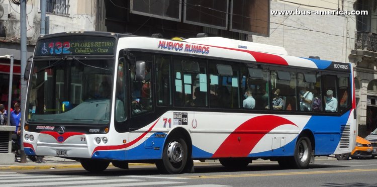 Agrale MT 17.0 LE - Nuovobus Menghi - Nuevos Rumbos
PAR 003

Línea 132 (Buenos Aires), interno 71
