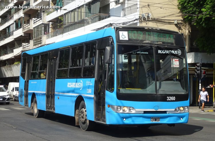 Mercedes-Benz O 500 U - Nuovobus PH - Rosario Bus
NQX 309

Línea 103 (Rosario), interno 3260
