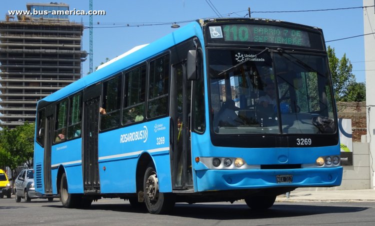 Mercedes-Benz O 500 U - Nuovobus PH - Rosario Bus
NQX 317

Línea 110 (Rosario), interno 3269
