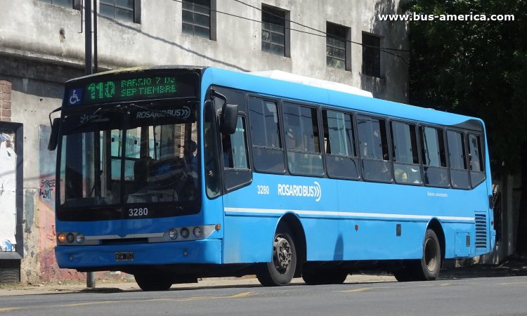 Mercedes-Benz O 500 U - Nuovobus PH - Rosario Bus
NSW 251

Línea 110 (Rosario), interno 3280
