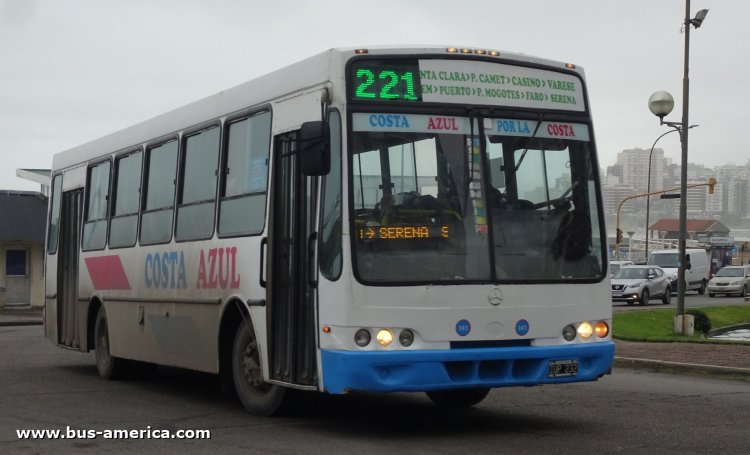 Mercedes-Benz OF 1418 - Nuovobus PH 0004 - Costa Azúl
IUP 232

Línea 221 (Prov. Buenos Aires), interno 141
