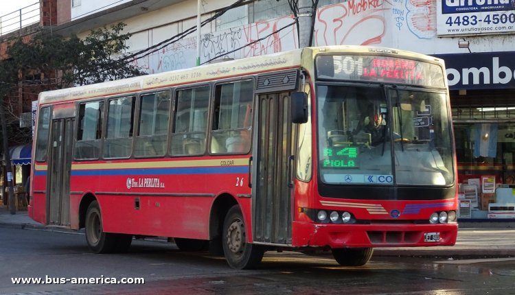 Mercedes-Benz OF 1418 - Nuovobus PH 0004 - La Perlita
JEL 540

Línea 501 (Pdo. Moreno), interno 26
