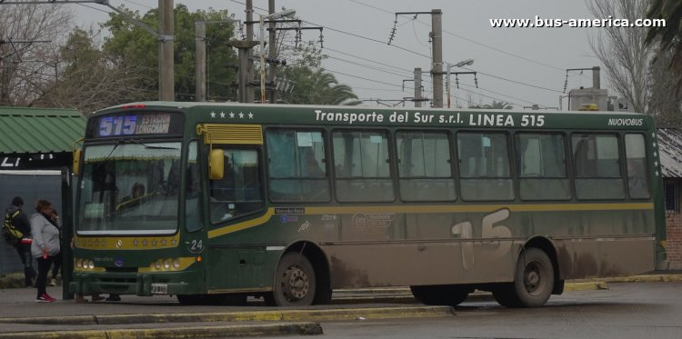 Mercedes-Benz OF 1418 - Nuovobus PH 0004 - Transp. Del Sur
JFD 133
[url=https://bus-america.com/galeria/displayimage.php?pid=52852]https://bus-america.com/galeria/displayimage.php?pid=52852[/url]

Línea 515 (Pdo. A.Brown), interno 24
