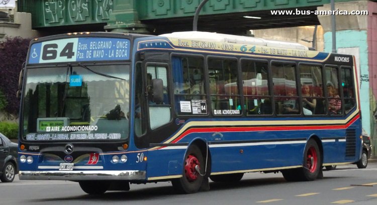 Mercedes-Benz OH 1618 L SB - Nuovobus Menghi PH 0037 - Vuelta de Rocha
OMX 685
[url=https://bus-america.com/galeria/displayimage.php?pid=66637]https://bus-america.com/galeria/displayimage.php?pid=66637[/url]

Línea 64 (Buenos Aires), interno 50
