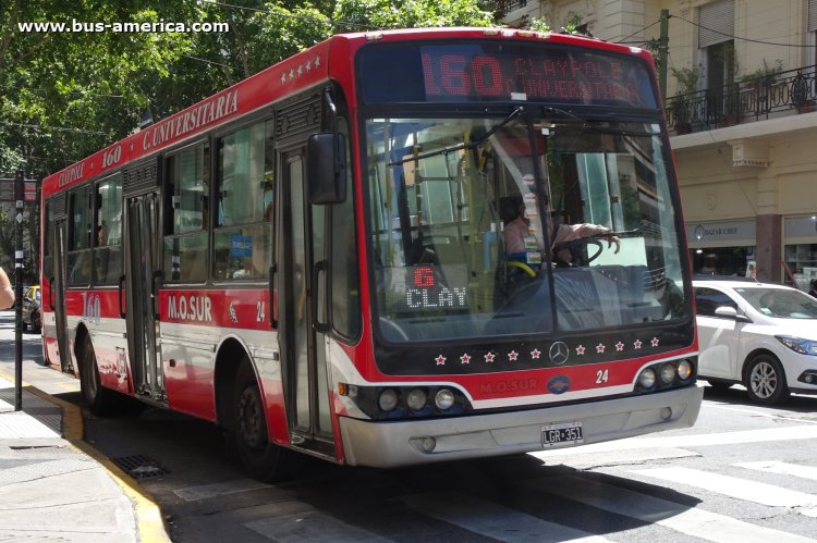 Mercedes-Benz OH 1618 L SB - Nuovobus PH 0010 - M.O.Sur
LGR 351
[url=https://bus-america.com/galeria/displayimage.php?pid=62373]https://bus-america.com/galeria/displayimage.php?pid=62373[/url]
[url=https://bus-america.com/galeria/displayimage.php?pid=62375]https://bus-america.com/galeria/displayimage.php?pid=62375[/url]
[url=https://bus-america.com/galeria/displayimage.php?pid=62376]https://bus-america.com/galeria/displayimage.php?pid=62376[/url]

Línea 160 (Buenos Aires9, interno 24
