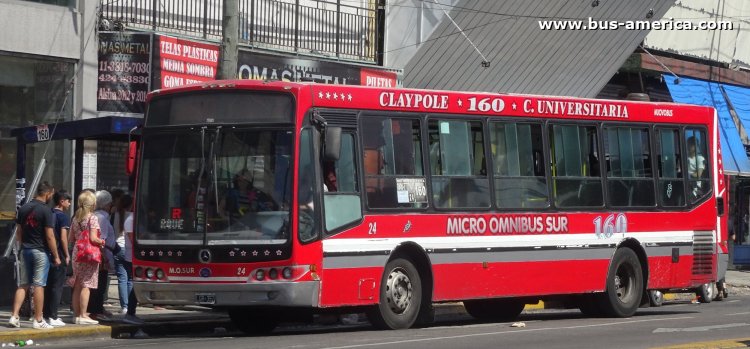 Mercedes-Benz OH 1618 L SB - Nuovobus PH 0010 - M.O.Sur
LGR 351
[url=https://bus-america.com/galeria/displayimage.php?pid=62373]https://bus-america.com/galeria/displayimage.php?pid=62373[/url]
[url=https://bus-america.com/galeria/displayimage.php?pid=62374]https://bus-america.com/galeria/displayimage.php?pid=62374[/url]
[url=https://bus-america.com/galeria/displayimage.php?pid=62375]https://bus-america.com/galeria/displayimage.php?pid=62375[/url]

Línea 160 (Buenos Aires9, interno 24
