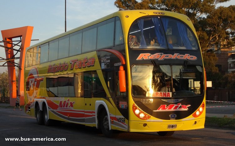 Mercedes-Benz O 500 RSD - Metalsur Starbus 405 - Rápido Tata
GUD 326

Rápido Tata, interno 4958
