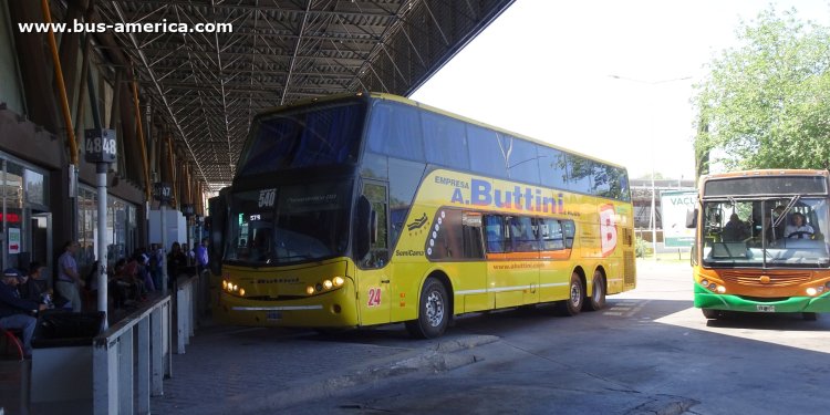 Volvo B12R - Busscar Panorámico DD (en Argentina) - Buttini
EZU 634
[url=https://bus-america.com/galeria/displayimage.php?pid=61321]https://bus-america.com/galeria/displayimage.php?pid=61321[/url]

Línea 579 (Prov. Mendoza), interno 24
