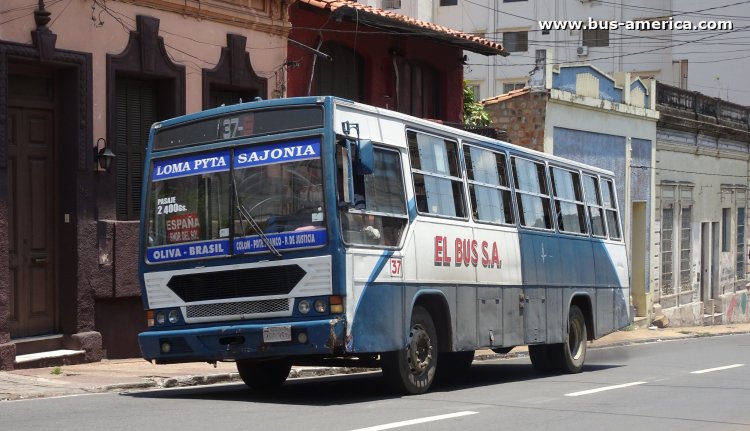 Mercedes-Benz OF 1115 - CAIO Vitoria (en Paraguay) - El Bus
AEC 351

Línea 37B (Asunción), unidad 37
