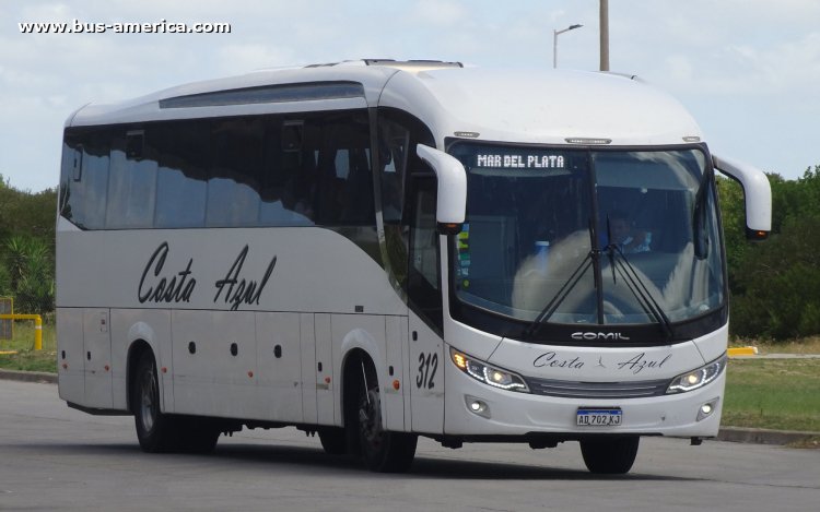 Mercedes-Benz O 500 M - Comil Campione Invictus 1050 (en Argentina) - Costa Azul
AD 702 KJ
[url=https://bus-america.com/galeria/displayimage.php?pid=55434]https://bus-america.com/galeria/displayimage.php?pid=55434[/url]

Línea 233 (Prov. Buenos Aires), interno 312
