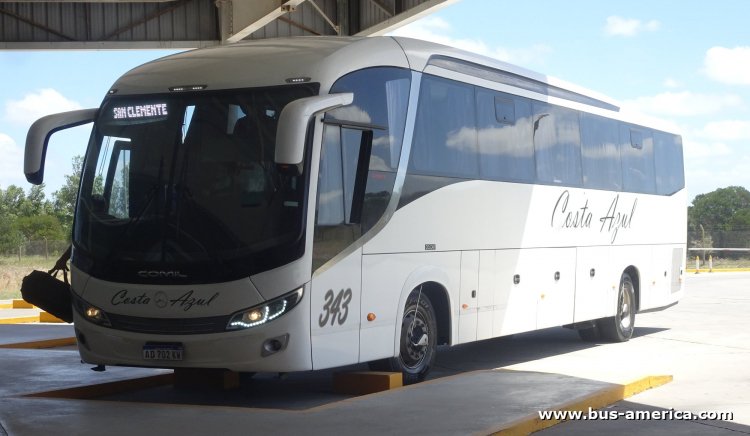 Mercedes-Benz O 500 M - Comil Campione Invictus 1050 (en Argentina) - Costa Azul
AD 702 KW
[url=https://bus-america.com/galeria/displayimage.php?pid=55438]https://bus-america.com/galeria/displayimage.php?pid=55438[/url]

Línea 233 (Prov. Buenos Aires), interno 343
