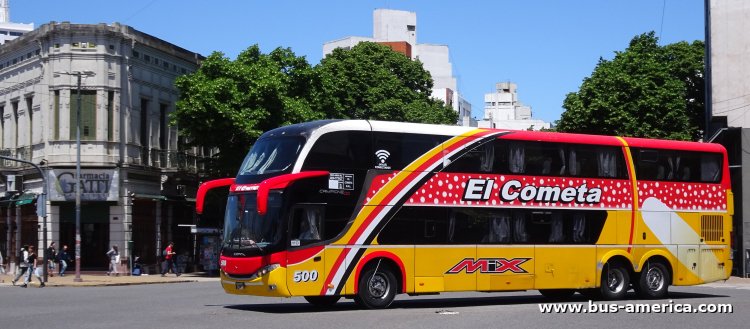 Mercedes-Benz O 500 RSD - Comil Campione DD (en Argentina) - El Cometa
MXM 024

El Cometa, interno 500
