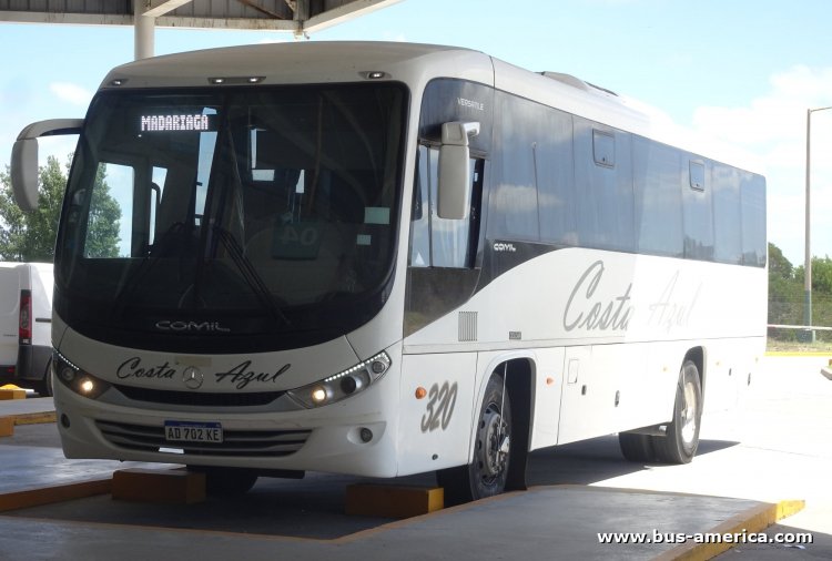 Mercedes-Benz OF 1621 - Comil Versatile (en Argentina) - Costa Azul
AD 702 KE
[url=https://bus-america.com/galeria/displayimage.php?pid=55435]https://bus-america.com/galeria/displayimage.php?pid=55435[/url]

Línea 216 (Prov. Buenos Aires), interno 320
