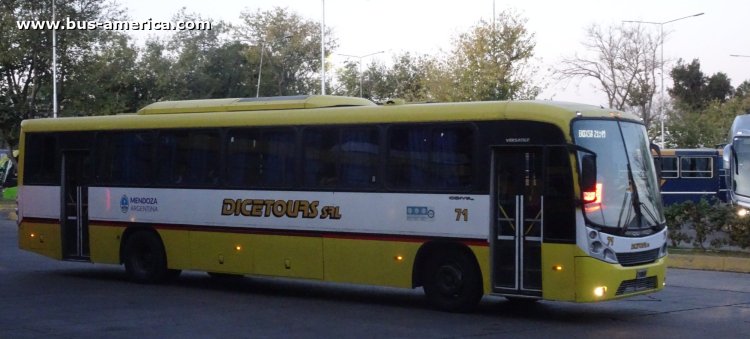 Mercedes-Benz OF 1722 - Comil Versatile (en Argentina) - Dicetours
NIY 713
[url=https://bus-america.com/galeria/displayimage.php?pid=61671]https://bus-america.com/galeria/displayimage.php?pid=61671[/url]

Línea 724 (Prov. Mendoza), interno 71
