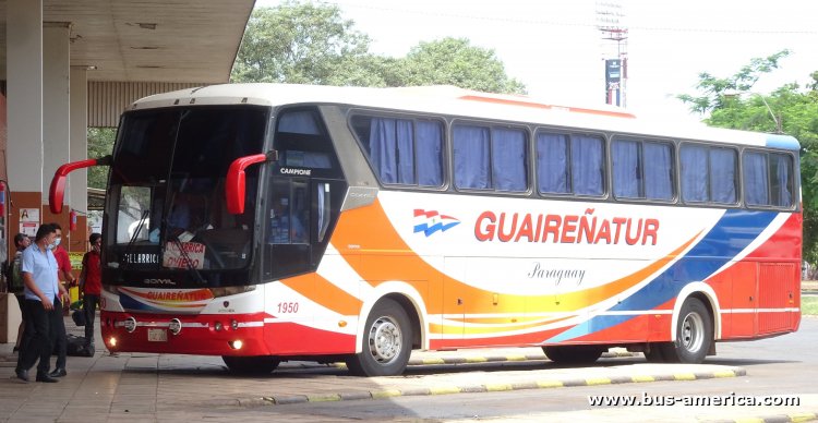 Scania K - Comil Campione 3.65 Visión (en Paraguay) - Guaireña
DAC 260
[url=https://bus-america.com/galeria/displayimage.php?pid=56704]https://bus-america.com/galeria/displayimage.php?pid=56704[/url]

Guaireña, unidad 1950
