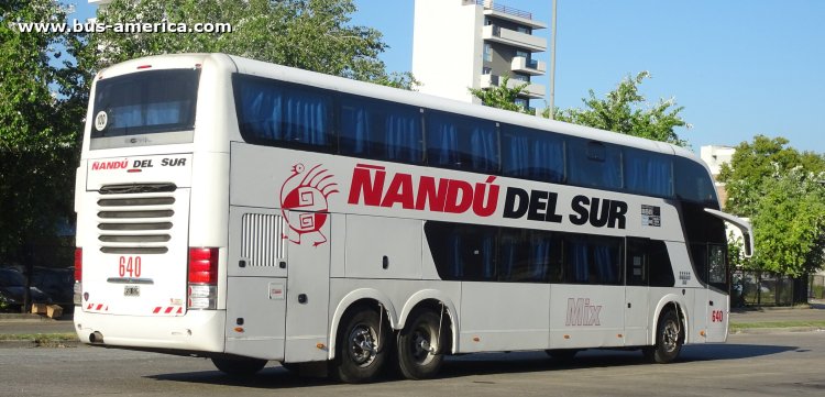 Scania K 380 - Comil Campione DD (en Argentina) - Ñandú del Sur
NSU 828
[url=https://bus-america.com/galeria/displayimage.php?pid=62660]https://bus-america.com/galeria/displayimage.php?pid=62660[/url]
[url=https://bus-america.com/galeria/displayimage.php?pid=62661]https://bus-america.com/galeria/displayimage.php?pid=62661[/url]

Ñandú del Sur, interno 640
