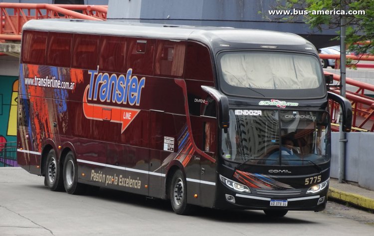 Scania K 400 B - Comil Campione Invictus DD (en Argentina) - Transfer Line , 20 de Junio
AD 378 IL

Transfer Line, interno 5775
