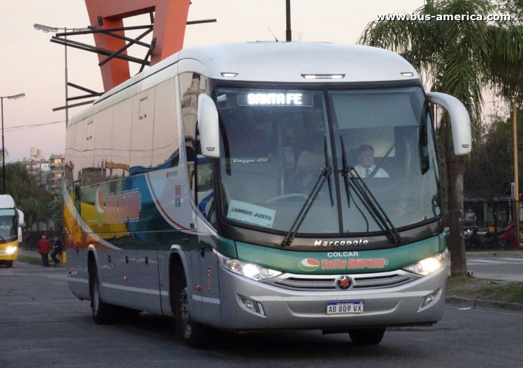 Mercedes-Benz O 500 M - Marcopolo G7 Viaggio 1050 (en Argentina) - Tata Rápido
AB 809 VX
[url=https://bus-america.com/galeria/displayimage.php?pid=58309]https://bus-america.com/galeria/displayimage.php?pid=58309[/url]

Tata Rápido (Prov. Santa Fe), interno 7
