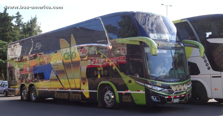 Mercedes-Benz O 500 RSD - Marcopolo Paradiso New G7 1800 DD (para Bolivia) - Quirquincho
4795 DTY
[url=https://bus-america.com/galeria/displayimage.php?pid=69747]https://bus-america.com/galeria/displayimage.php?pid=69747[/url]

Quirquincho, unidad 326
