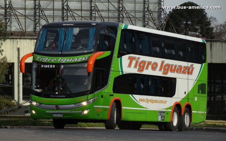 Mercedes-Benz O 500 RSD - Marcopolo G7 Paradiso 1800 DD (en Argentina) - Exp. Tigre Iguazú
AA 924 PE
[url=https://bus-america.com/galeria/displayimage.php?pid=53200]https://bus-america.com/galeria/displayimage.php?pid=53200[/url]

Exp. Tigre Iguazú, interno T59702
