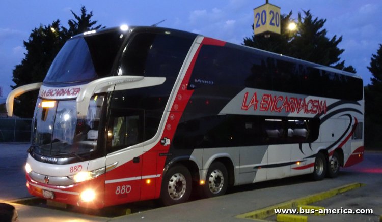 Mercedes-Benz O 500 RSDD - Marcopolo Paradiso G7 1800 DD (en Paraguay) - La Encarnaceña
BZH 531
[url=https://bus-america.com/galeria/displayimage.php?pid=42770]https://bus-america.com/galeria/displayimage.php?pid=42770[/url]
[url=https://bus-america.com/galeria/displayimage.php?pid=58843]https://bus-america.com/galeria/displayimage.php?pid=58843[/url]

La Encarnaceña, unidad 880
