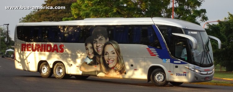 Mercedes-Benz O 500 RSD - Marcopolo G7 Paradiso 1200 - Reunidas
MTL-6805

Ruenidas, unidad 33804
Linha 16-9020-00, internacional entre Brasil & Argentina
