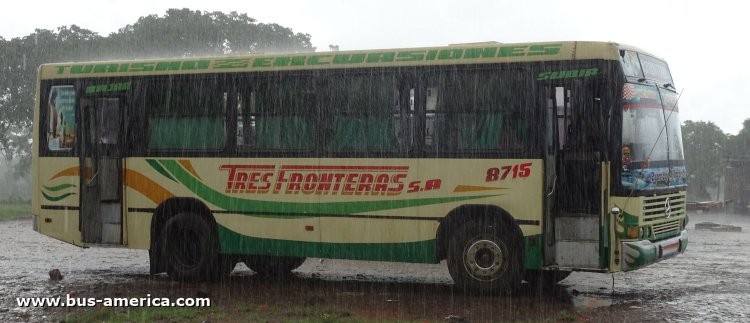 Mercedes-Benz OF - Marcopolo Torino GV (en Paraguay) - Tres Fronteras
Tres Fronteras (Ciudad del Este), unidad 8715



Archivo originalmente posteado en marzo de 2019
