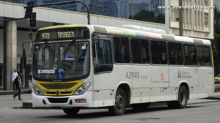 Mercedes-Benz OF 1418 - Marcopolo Torino - Intersul , Braso Lisboa
LQE-4480

Linha 472 (Rio de Janeiro), unidad A29145
