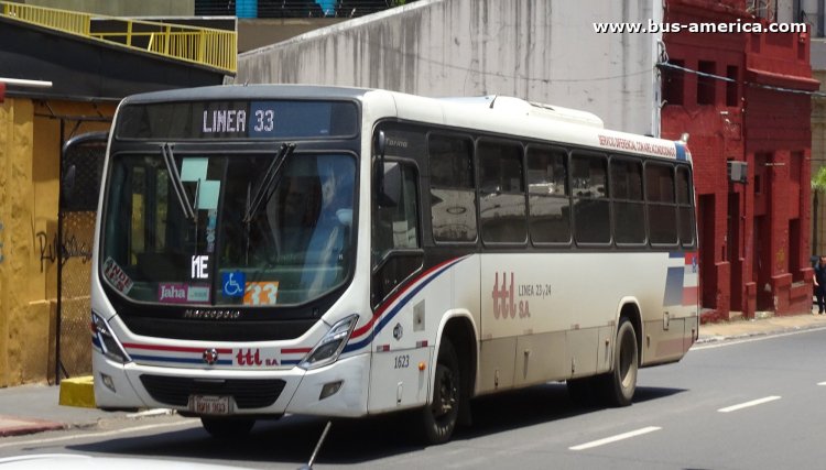 Mercedes-Benz OF 1722 - Marcopolo Novo Torino (en Paraguay) - TTL
BVH 903

Línea 33 (Asunción), unidad 1623
