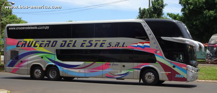 Scania K 360 IB - Marcopolo G7 Paradiso 1800 DD (en Paraguay) - Crucero del Este
BJG 190
[url=http://galeria.bus-america.com/displayimage.php?pid=45632]http://galeria.bus-america.com/displayimage.php?pid=45632[/url]
[url=http://galeria.bus-america.com/displayimage.php?pid=45633]http://galeria.bus-america.com/displayimage.php?pid=45633[/url]
[url=https://bus-america.com/galeria/displayimage.php?pid=55325]https://bus-america.com/galeria/displayimage.php?pid=55325[/url]

Crucero del Este, unidad 3596

