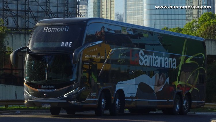 Scania K - Marcopolo G8 Paradiso 1800 DD (para Paraguay) - La Santaniana
AAOI 991
[url=https://bus-america.com/galeria/displayimage.php?pid=65735]https://bus-america.com/galeria/displayimage.php?pid=65735[/url]

La Santaniana, unidad 24000
