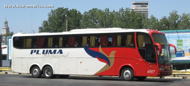 Scania K 124 IB - Marcopolo G6 Paradiso 1200 - Pluma Internacional
AJT-0230Pluma Conforto e Turismo S.A. / linha 07-0028-00
[url=https://bus-america.com/galeria/displayimage.php?pid=58146]https://bus-america.com/galeria/displayimage.php?pid=58146[/url]

Pluma internacional, unidad 0917

