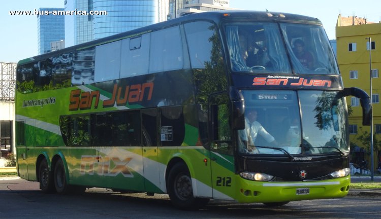 Scania K 380 - Marcopolo G6 Paradiso 1800 DD (en Argentina) - Attes.San Juan
LAT 927
[url=https://bus-america.com/galeria/displayimage.php?pid=65783]https://bus-america.com/galeria/displayimage.php?pid=65783[/url]

Attes.San Juan, interno 212
