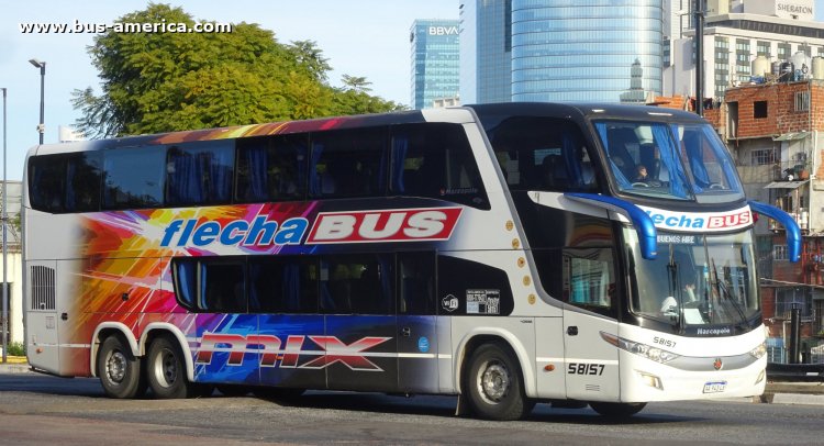 Scania K 400 B - Marcopolo G7 Paradiso 1800 DD (en Argentina) - Flecha Bus
AA 941 LY
[url=https://bus-america.com/galeria/displayimage.php?pid=55670]https://bus-america.com/galeria/displayimage.php?pid=55670[/url]

Flecha Bus, interno 58157
