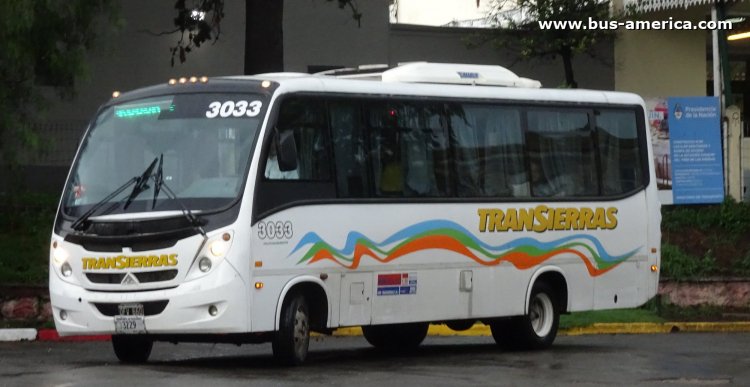 Agrale MA 8.5 T - Saldivia Aries 305 - Transierras
OFV 660
[url=https://bus-america.com/galeria/displayimage.php?pid=51818]https://bus-america.com/galeria/displayimage.php?pid=51818[/url]

Transierras (Prov. Córdoba), interno 3033, patente provincial 3229
