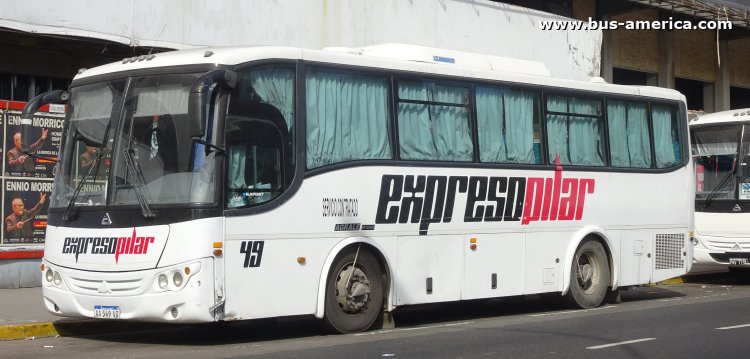 Agrale MT 12.0 LE - Saldivia Aries 2 325 - Expreso Pilar
AA 549 VQ

Exp.Pilar (Buenos Aires), interno 49
