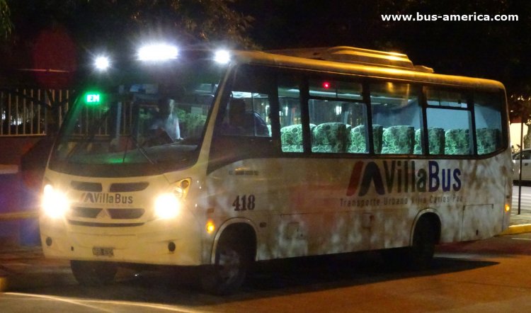 Mercedes-Benz LO 915 - Saldivia Aries 305 - Villa Bus
NBB 632

Línea EN (Villa Carlos Paz), interno 418 [desde octubre 2020]
Ex Car Cor (Prov. Córdoba) [2012-2020]

Línea nocturna del servicio urbana de Carlos Paz, inaugurado el año pasado, con unidades del tipo de media distancia
