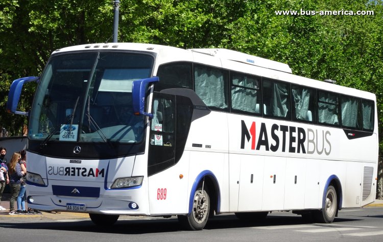 Mercedes-Benz O 500 M - Saldivia Aries GT 365 - Master Bus
AA 316 NK

Master Bus, interno 689

