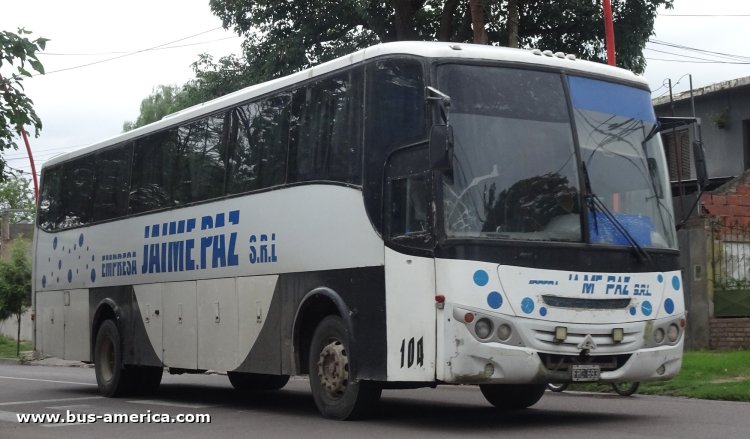 Mercedes-Benz OF 1722 - Saldivia Aries 2 345 - Jaime Paz
FRC 693

Emp.Jaime Paz (Prov.Sgo.del Estero), interno 104
