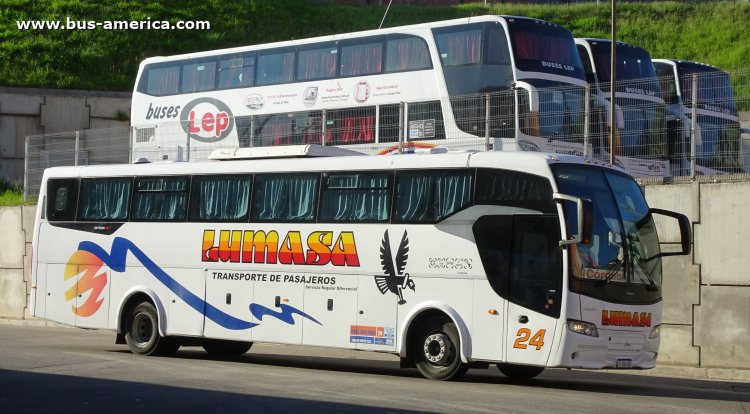 Volvo B 290 R - Saldivia Aries GT 365 - Lumasa
AC 306 OA

Lumasa (Prov. Córdoba), interno 24
