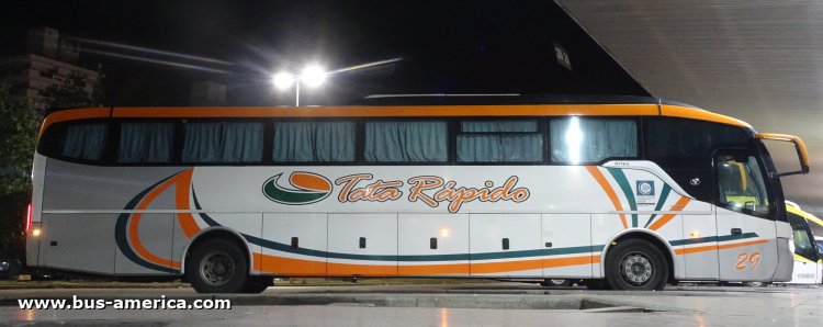 Volvo B310R - Saldivia Aries 345 1050 - Tata Rápido
AD 956 PR

[url=https://bus-america.com/galeria/displayimage.php?pid=61630]https://bus-america.com/galeria/displayimage.php?pid=61630[/url]

Tata Rápido (Prov. Santa Fe), interno 29
